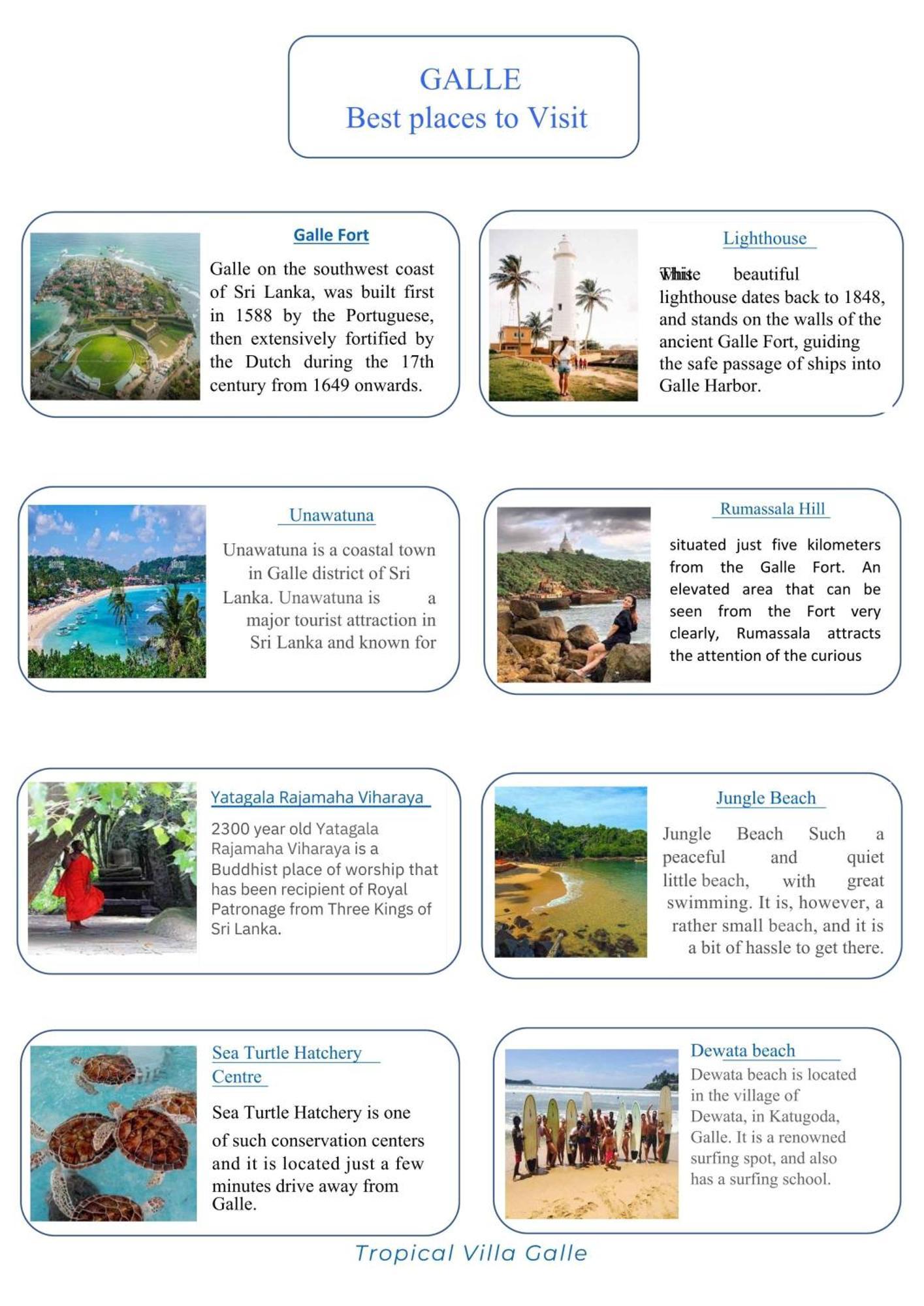 Tropical Villa 갈레 외부 사진